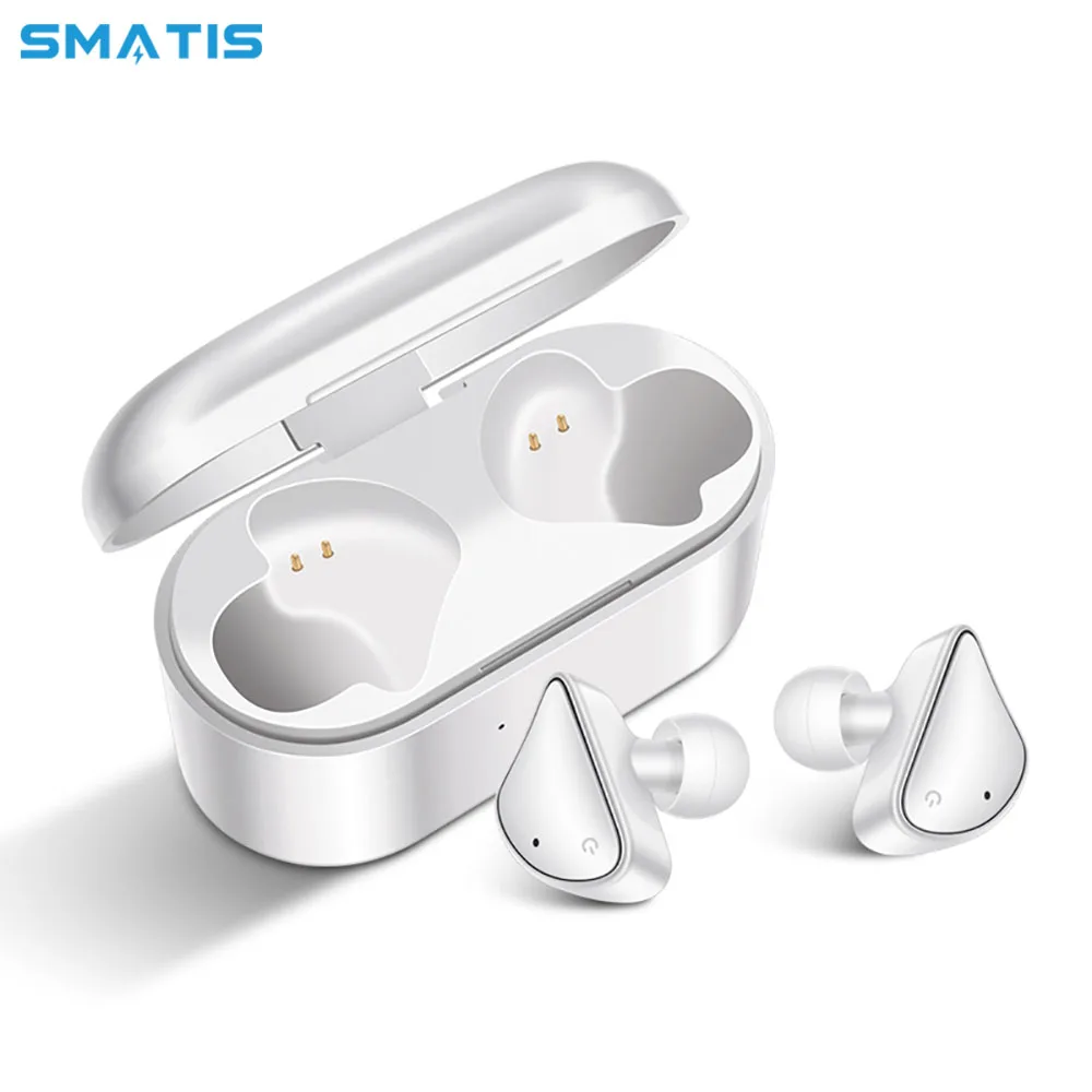 

True Wireless Bluetooth Earphones for Xiaomi Earbuds Huawei P30 iPhone X Samsung Mini TWS Sport Gaming Headset Earbuds Handsfree
