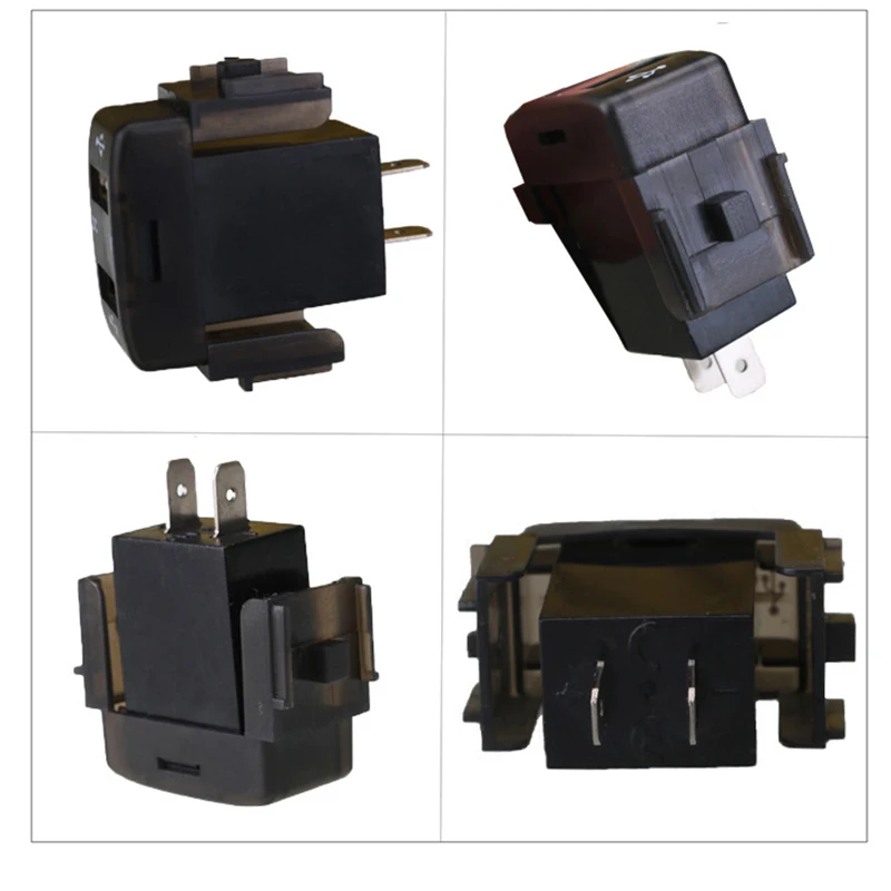 جديد 12-24 V 4.2A مأخذ شاحن السيارة المزدوج USB ميناء الشحن الفولتميتر عرض محول ل شاحن للهاتف الذكي Accessrioes