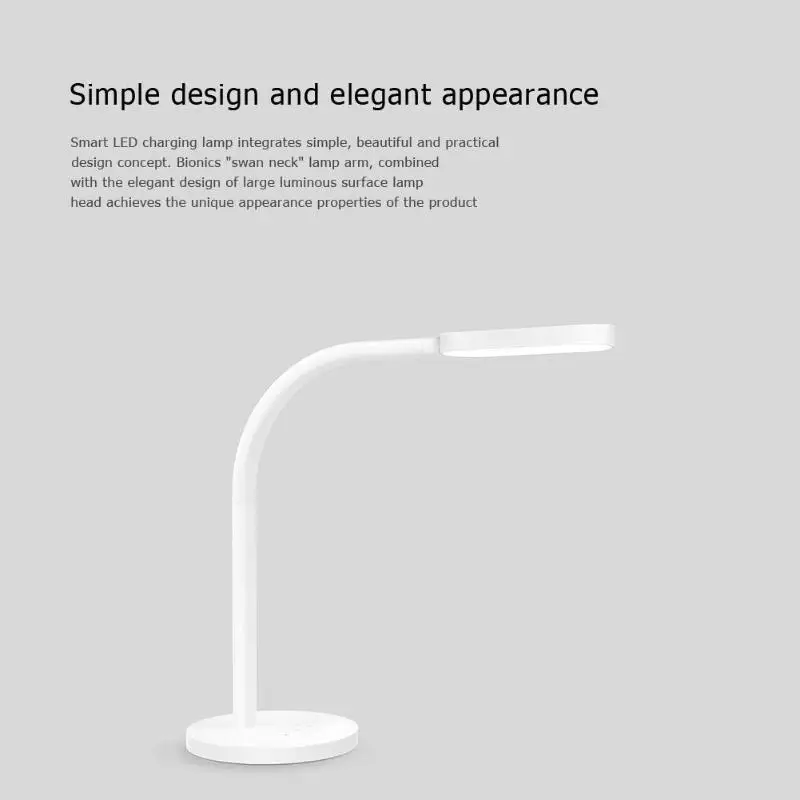 

YLTDOZYL 5W Folding Touch Rechargeable LED Smart Desk Lamp Warm /Cold White Brightness Adjustable Brightness Reading Light