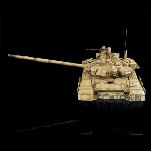 

Henglong 1/16 Scale Plastic Ver Yellow Russia T90 RTR RC Tank 3938 W/ Red Eyes TH00162