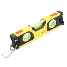 Алюминиевый сплав 200 мм Высокая точность магнитный Алюминиевый сплав пузырьковая линейка спиртовой уровень