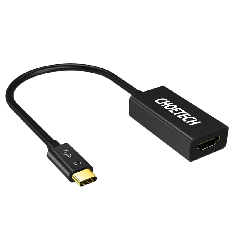 Choetech Usb C Hdmi кабель адаптер 4K 60Hz 3 1 Type (Совместимость с Thunderbolt 3) совместим Galaxy S8 Macbook