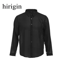 Высококачественные мужские рубашки с длинным рукавом твил Однотонная рубашка в деловом стиле Брендовые мужские рубашки с отложным воротником Прямая поставка