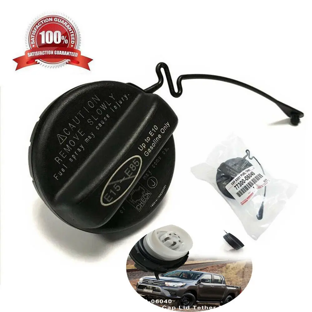 

FOR TOYOTA Fuel Tank Gas Cap Lid Tether Threaded Style 77300-06040 TOYOTA MODELS