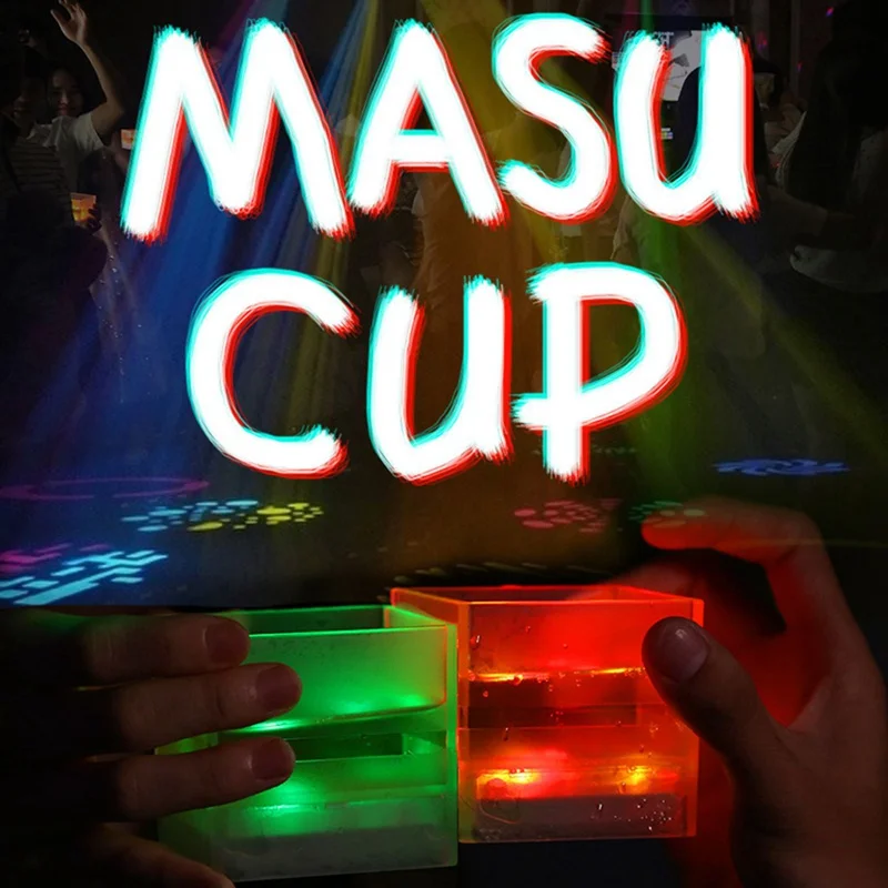 Водная Индукционная лампа up Shot Glasses Led многоцветная Питьевая чашка для