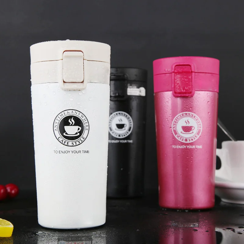 

Stainless Steel Coffee Mugs Insulated Water Bottle Tumbler Thermos Cup Vacuum Flask Premium Travel Coffee Mug