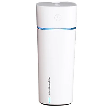 

EAS-240Ml Air Humidifier Essential Oil Diffuser With Usb Fan Aroma Lamp Aromatherapy 3 In 1 Mini Cute Usb Cup Shape Humidifier