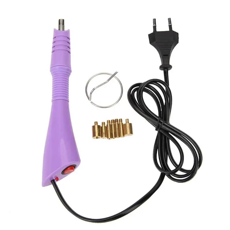 

Fast Heated Iron-on Wand Heat-fix Tool Garment Fast Heat Hotfix Applicator Hot Fix Rhinestone Applicator Wand Heat-fix Tool