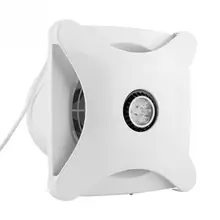 220 V Вытяжной вентилятор кухни, ванной, туалета окна вентиляционная решетка выхлопной воздух воздуходувки для уборки вытяжной вентилятор с светодиодный свет