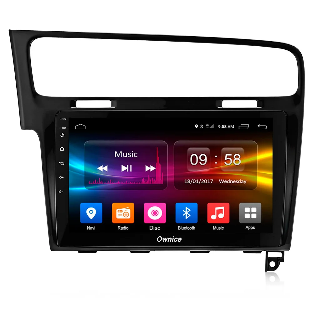 

10.1Inch 8Core Touch Screen Android 6.0 Car Multimedia Player For VW Golf 7 FM/AM BT Mirror Link Steering Wheel Control 2GB/32GB