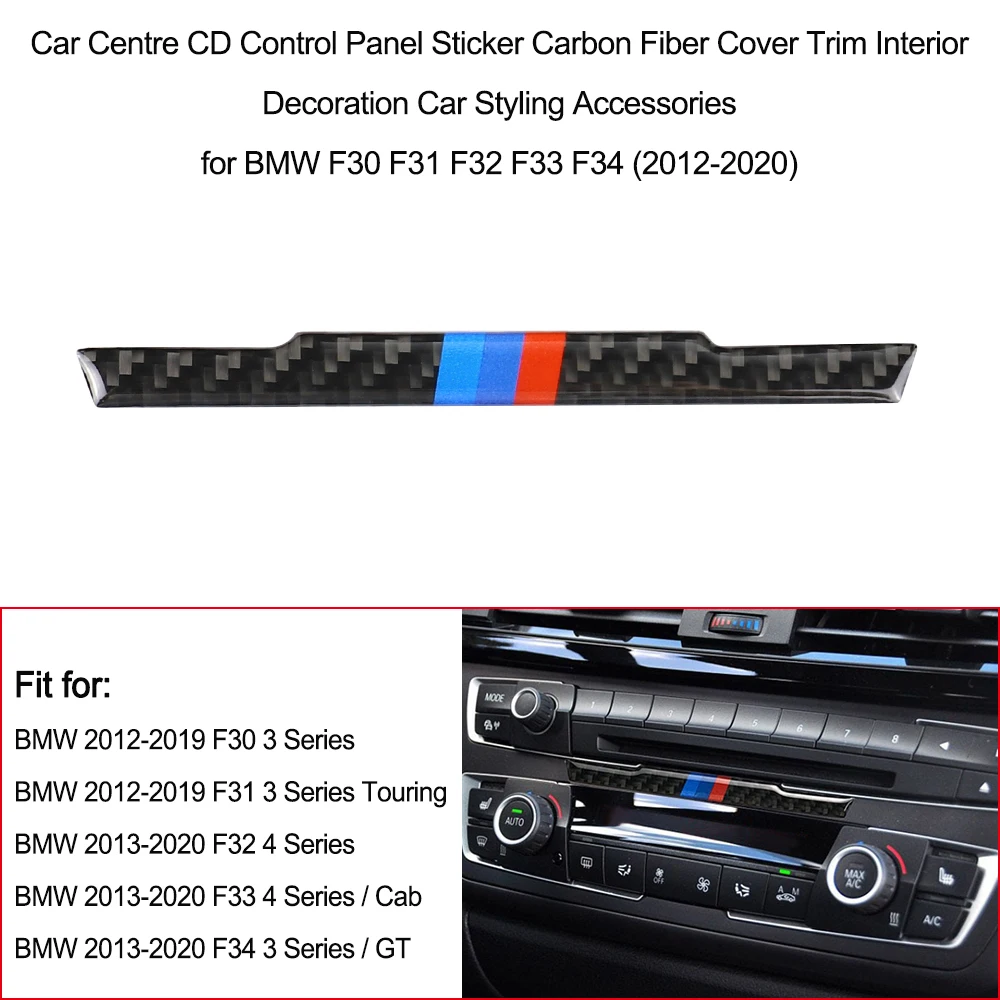 

Carbon Fiber Anti-Rub Cover Trim Sticker Car Interior 2019 New Styling Accessories for BMW F30 F31 F32 F33 F34 (2012-2020)