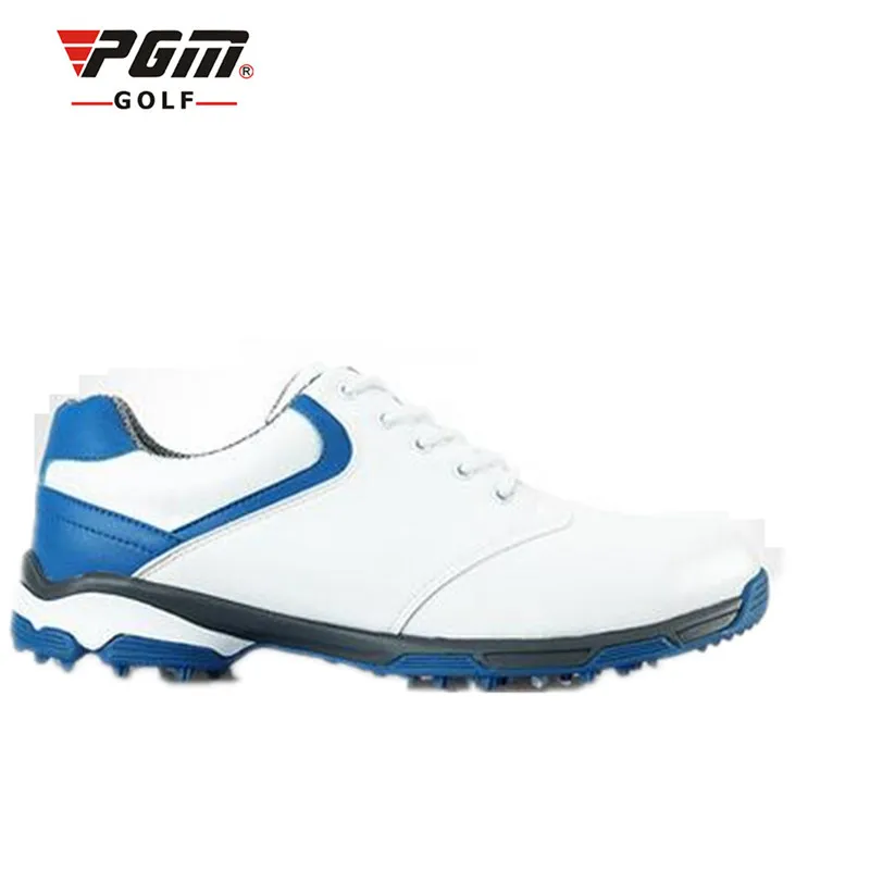 Zapatos De Golf новые Pgm ботинки мужские легкие запатентованные противоскользящие заклёпки с закругленными водонепроницаемыми боками