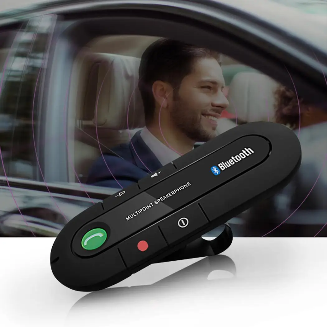 Bluetooth громкой связи автомобильный комплект беспроводной спикер телефон MP3