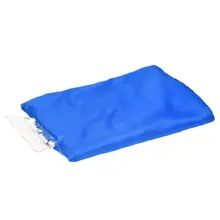 Промо-акция! Пластиковый скребок для льда с перчаткой горячий-синий