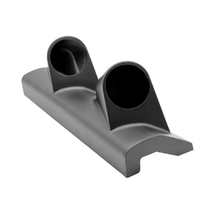 

ABS 52mm Universal A-Pillar Single Hole Dash Gauge Meter Pod Mount Holder for Right Hand Drive Black Carbon Fiber Look