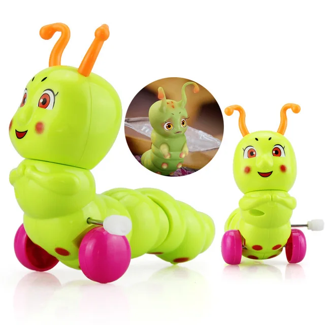 1* Wind up toy Cute Cartoon Animals Clockwork Wind Up Toys Running Plastic Children Kids Gift 7