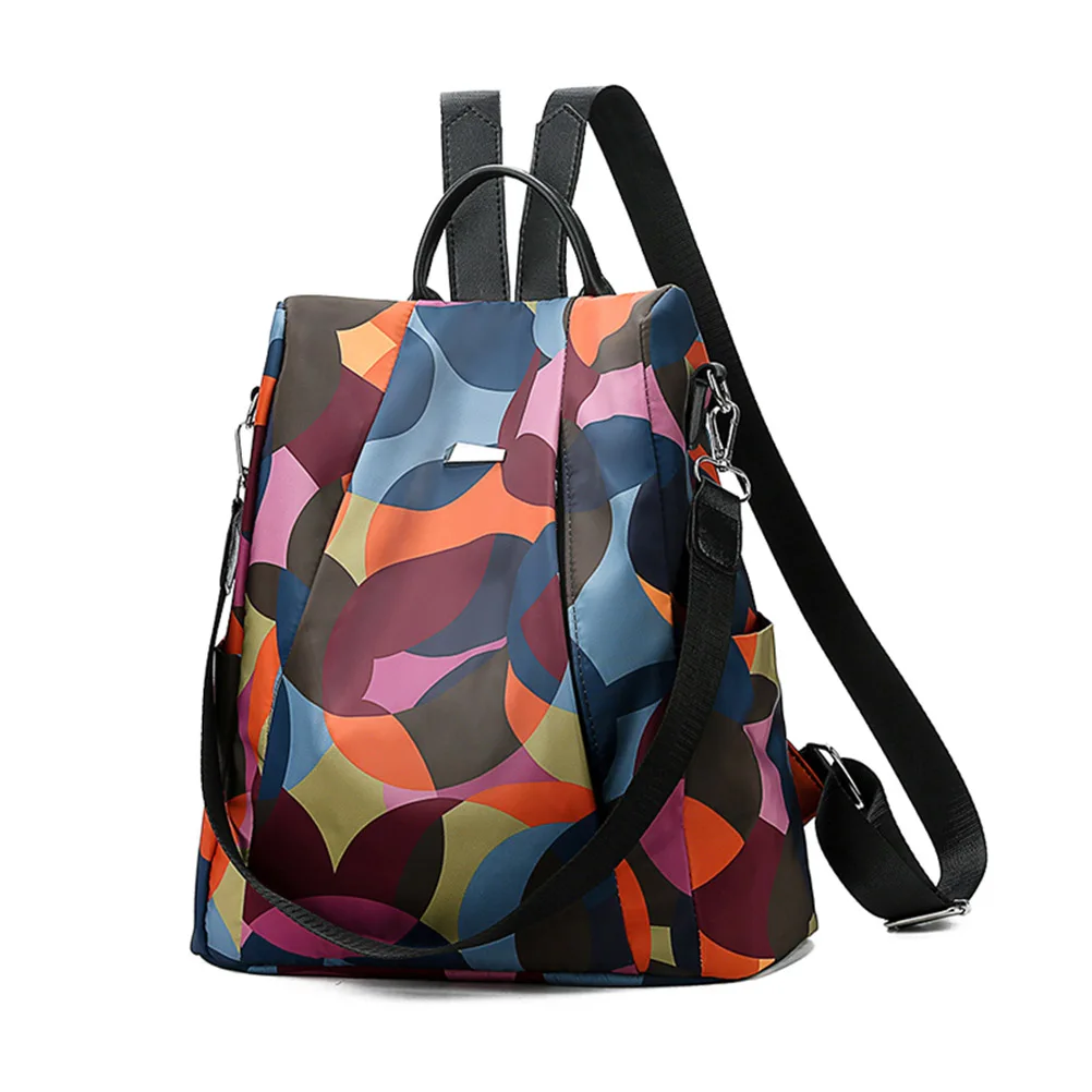

2019 Hot Sale Bagpacks Women Printing Oxford Backpack Waterproof Anti Theft Backpack Girls Schoolbag Female Travel Bags