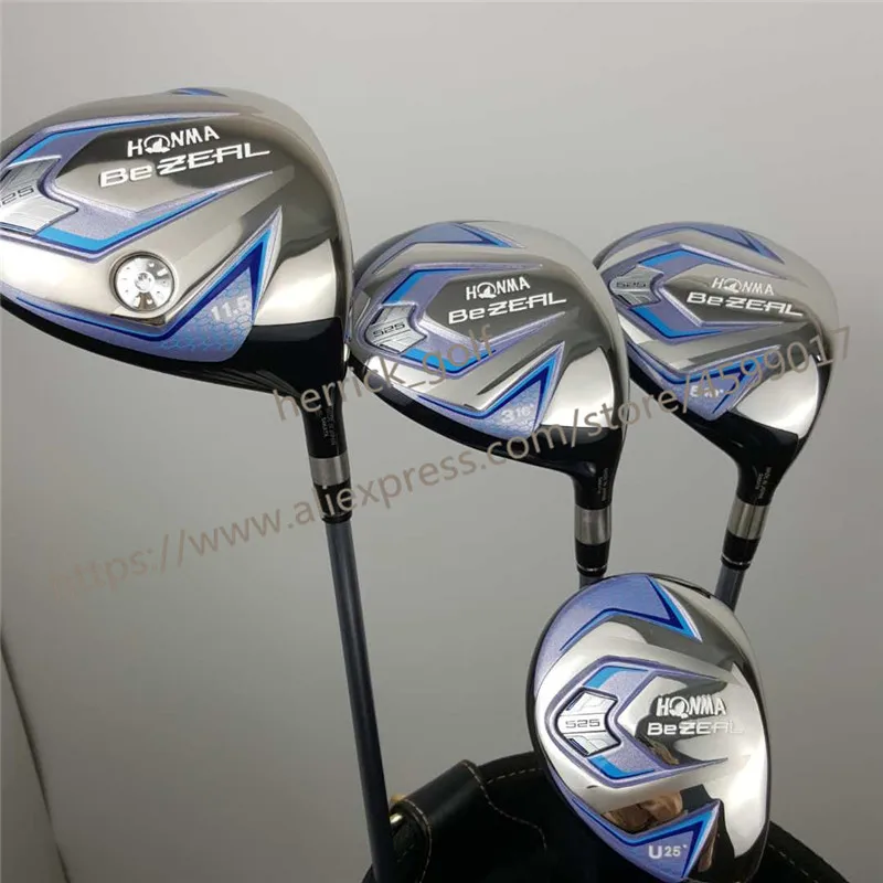 Новинка Женский комплект для гольфа HONMA Golf Club BEZEAL 525 с деревянным чехлом головы