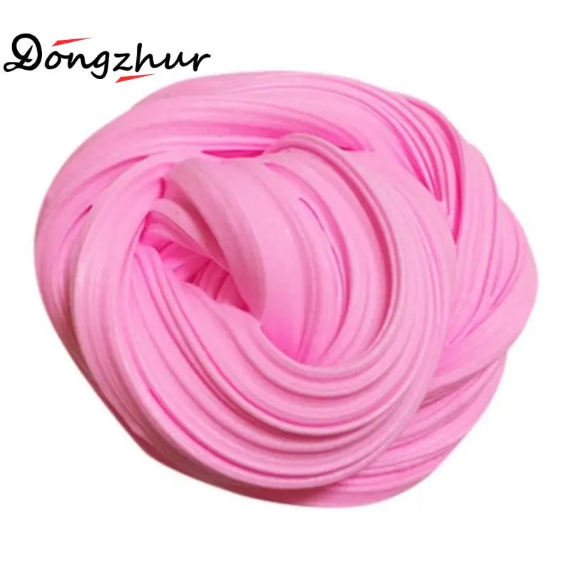 

Dongzhur Slime-toys Cotton Plasticine Slime Pockmarked Mud Ramen DIY Pink Plasticine Decompression Vent Air Dry Clay Light Clay