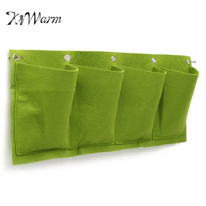 Buy Wall Planter Growing Felt Bags Outdoor Indoor Gardening Hanging Wall Garden