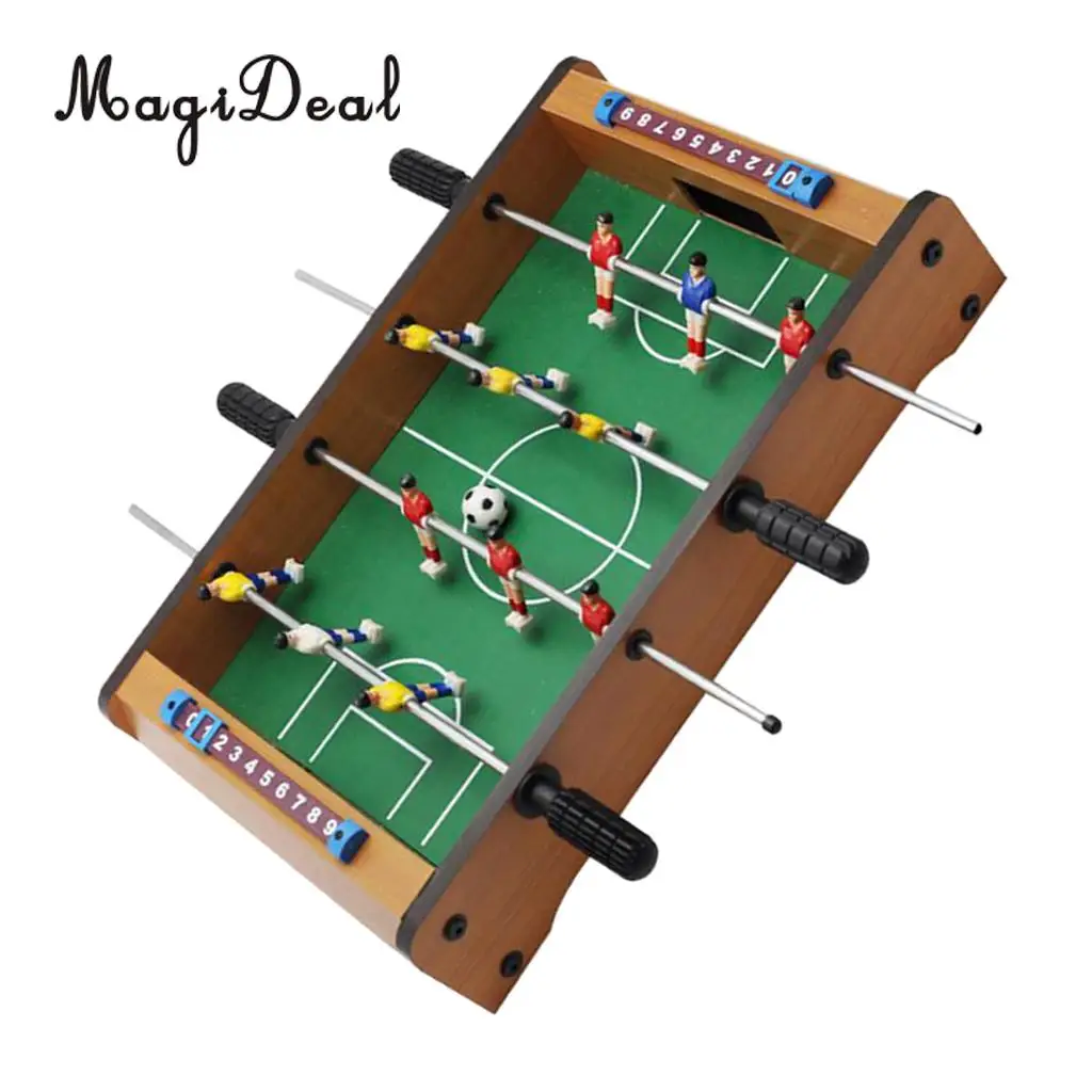 Mini Foosball Table Top , Mini Football Game Table for Kids Soccer Game Indoor Games for Parent-child Game, Fun All
