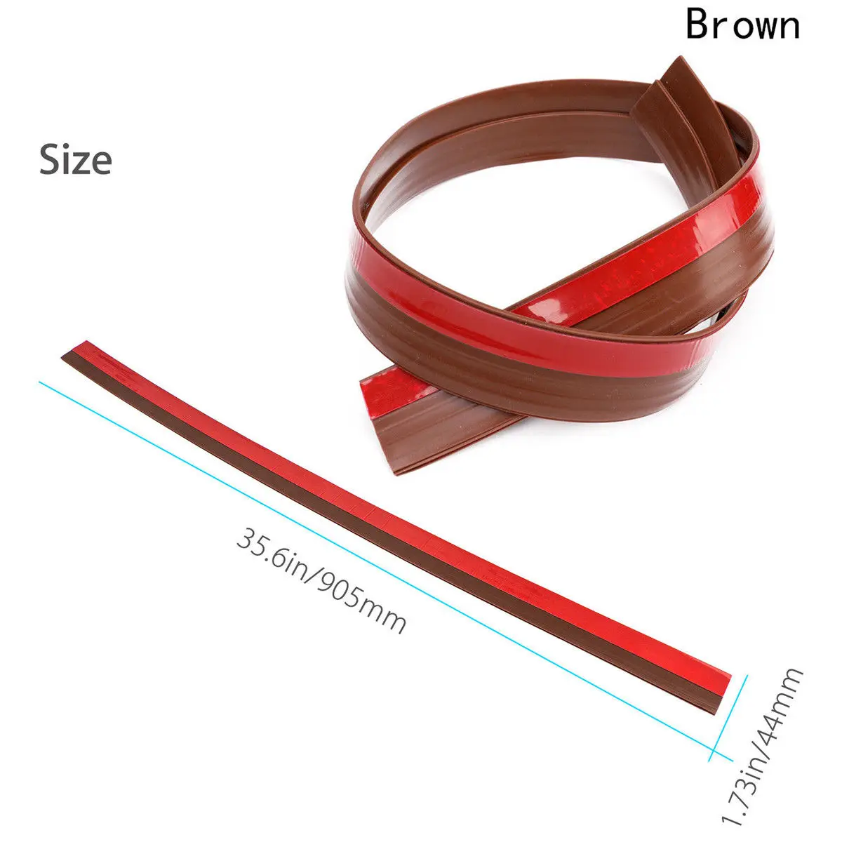 

Under Door Sweep Weather Stripping Door Bottom Seal Strip Draft Wind Stopper
