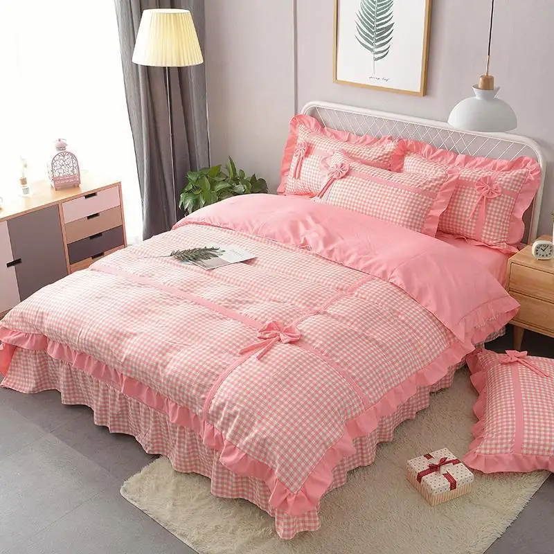 

Nordicas Individual Parure Lit Nordico Matrimonio Cotton Linen Ropa Bedding Roupa De Cama Bed Sheet And Quilt Cover Set