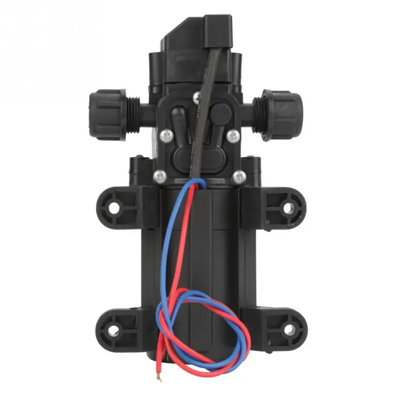DC 12V 70W самовсасывающий насос 0.9Mpa 6LMin воды высокого давления мембранные насосы