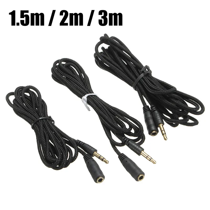 

CLAITE Long Earphone Cable 3.5mm Extension Cable Male to Female Headphone Audio Cable for iPod MP3 PC 150cm 200cm 300cm