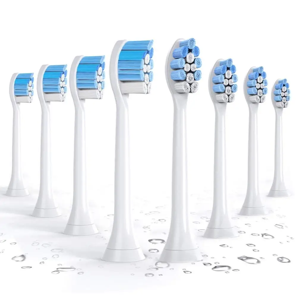 

8Pc/lot TOOTH BRUSH HEADS For PHILIPS Sonicare FlexCare Diamond Clean HX6730/HX6731/HX6732/HX6902/HX6910/HX6911/HX6781/HX6782