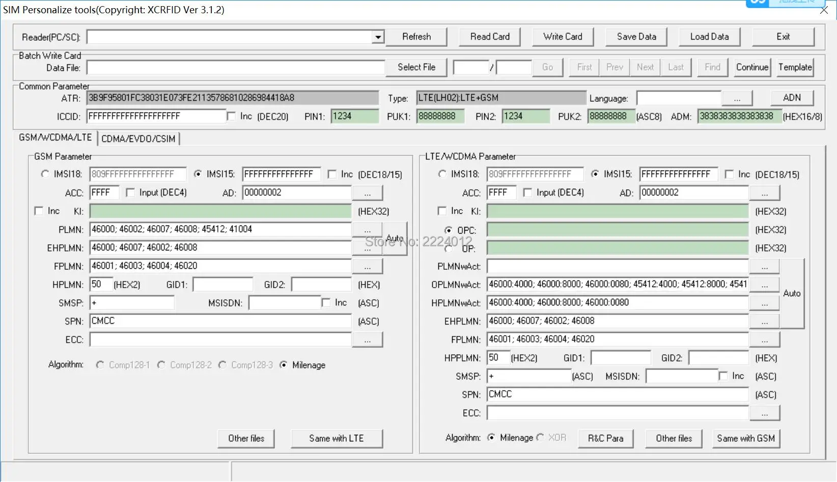 Считыватель SIM карт LTE ICCID IMSI программатор для записи 2FF 3FF 4FF 2G 3G 4G перезаписи + 5 шт.