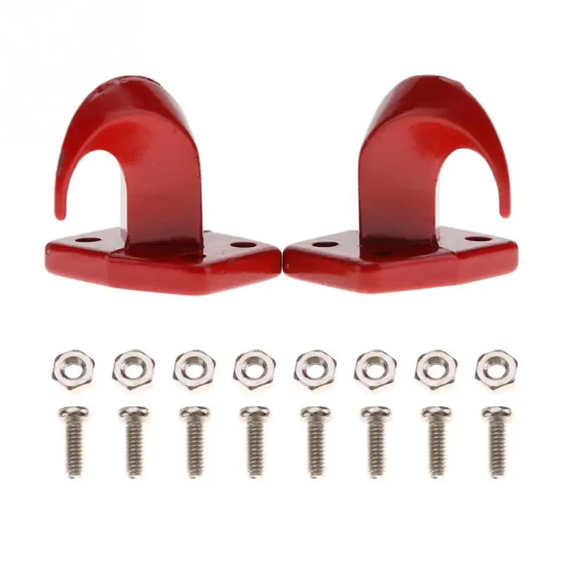 

2pcs Metal Trailer Hooks for RC Climbing 1:10 Car Crawler Truck Part Accessory High Quality Premium Metal Hot on Sale