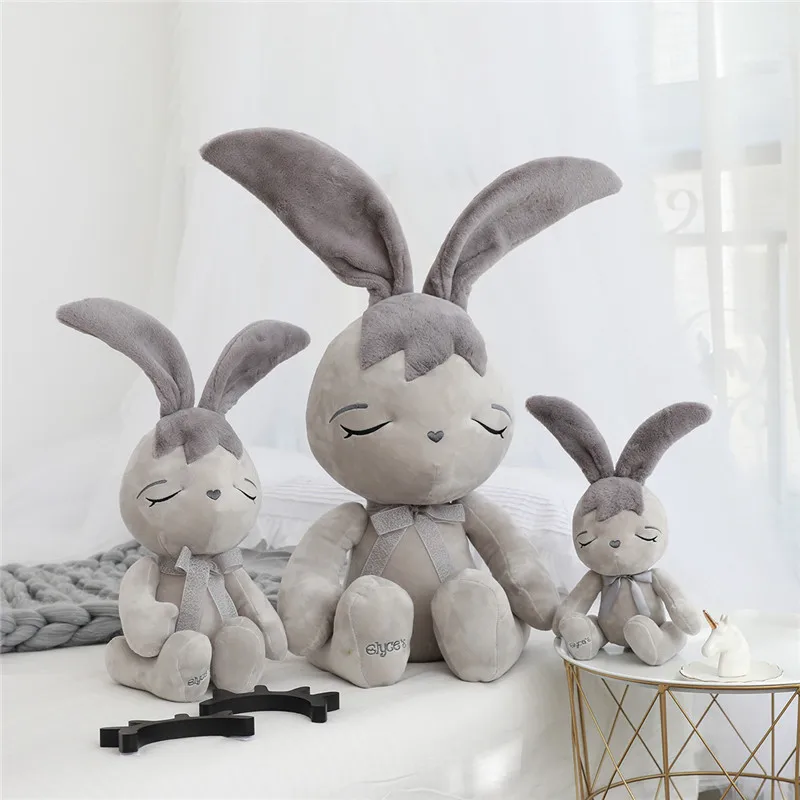 Alta calidad de conejo de Peluche juguetes Alice conejo bebé suave comodidad para dormir apaciguar niños muñecas Peluche muñeca de regalo