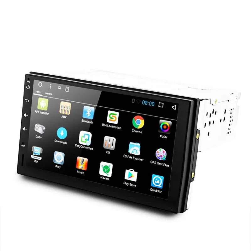 

1 DIN Android 7.1" Car Radio Stereo Rotating Touch Screen GPS/Bluetooth/FM/USB/SD Car Audio Multimedia Player