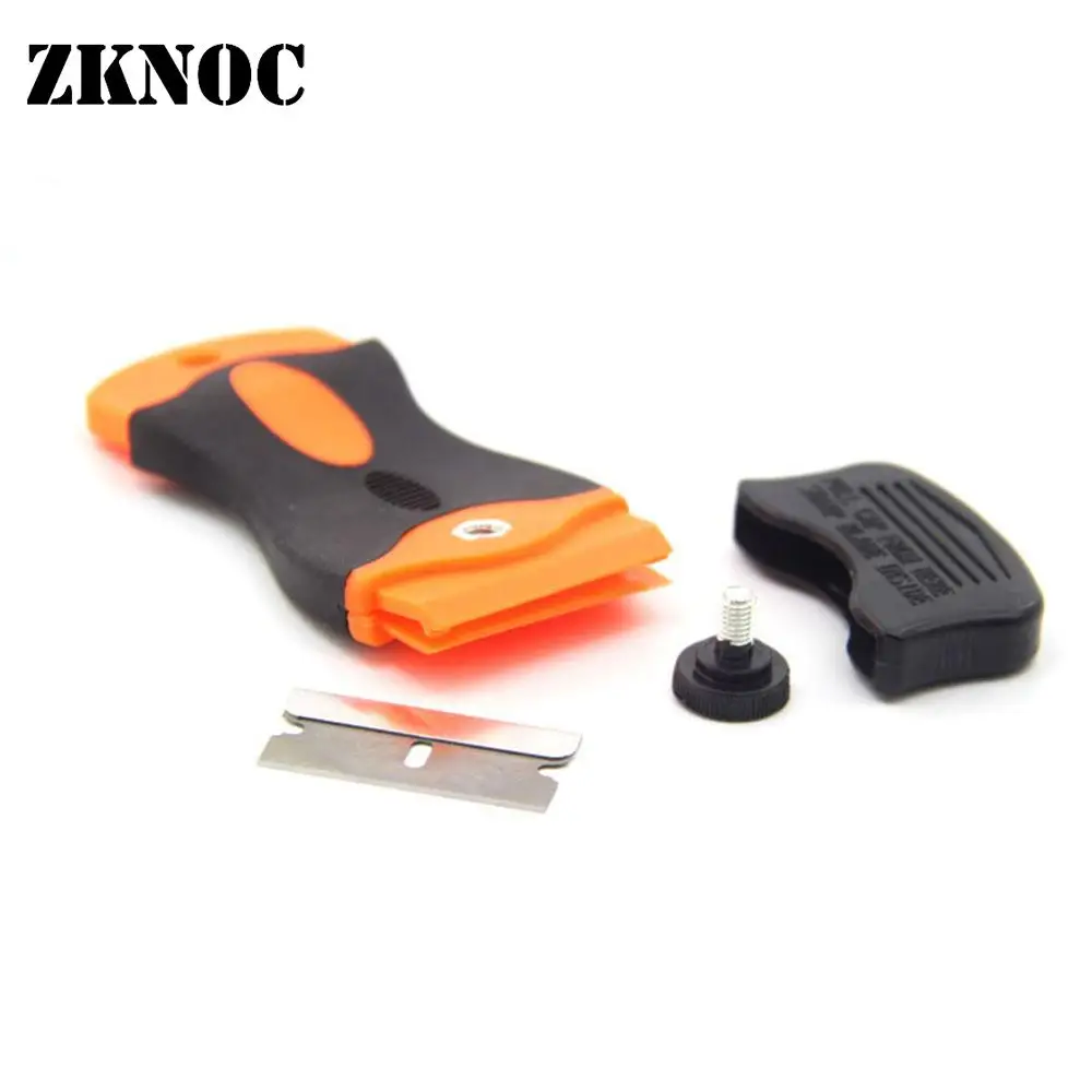 2PC/set Mini Razor Scraper with Razor Blade Glass/Ceramic/Paint Oven