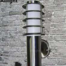Водонепроницаемый наружное освещение светодиодный настенный светильник из нержавеющей стали настенный светильник для сада и коридора крыльцо светильники для дома