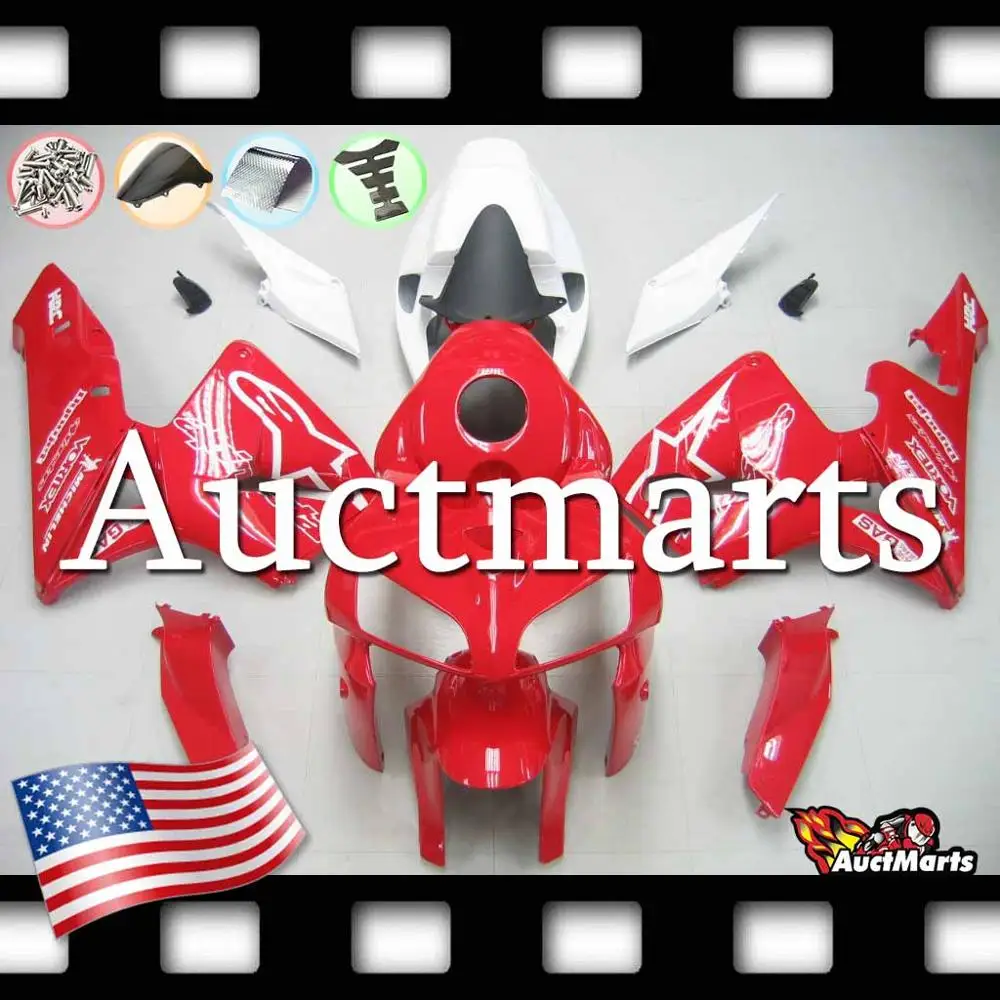 Для Honda CBR600RR CBR 600 RR 2005 2006 05 06 обтекатель комплект ABS пластик (P/N: 1b145) | Автомобили и