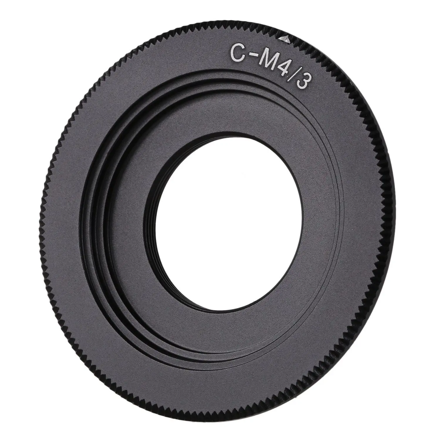 

Black C Mount Lens For Micro 4/3 Adapter E-P1 E-P2 E-P3 G1 GF1 GH1 G2 GF2 GH2 G3 GF3 C-M4/3