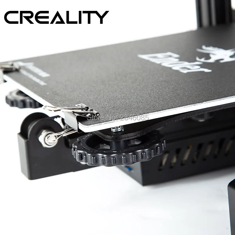 مصنع توريد 3D طابعة الأسود بناء السطح مع 3 M ملصقا 3D طابعة ساخنة غطاء سرير ل Creality Ender-3 220*220 مللي متر