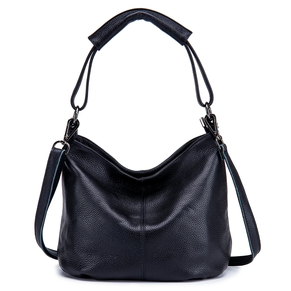 

High Quality Women Real Cow Suede Leather Shoulder Bag Female Leisure Casual Handbag Hobo Messenger Top-handle Bags