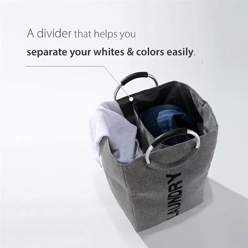 OUNONA 1 PC غير سام مريحة التطبيقي دائم مفيدة حقيبة التخزين الأسرة إمدادات حقيبة الغسيل سلة التخزين حقيبة غسيل