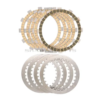 

Carbon Fibre Clutch Friction Plates Steel Plate Disc Kit For YAMAHA V-Star Virago XV250 Route 66 XV125S/240 Drag Star XVS125/250