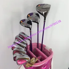 Для женщин Гольф-клубы GIII полные клубы набор гольф Драйвер+ fairway wood+ Утюги Клубы GII Набор для игры в гольф графитовая клюшка для гольфа