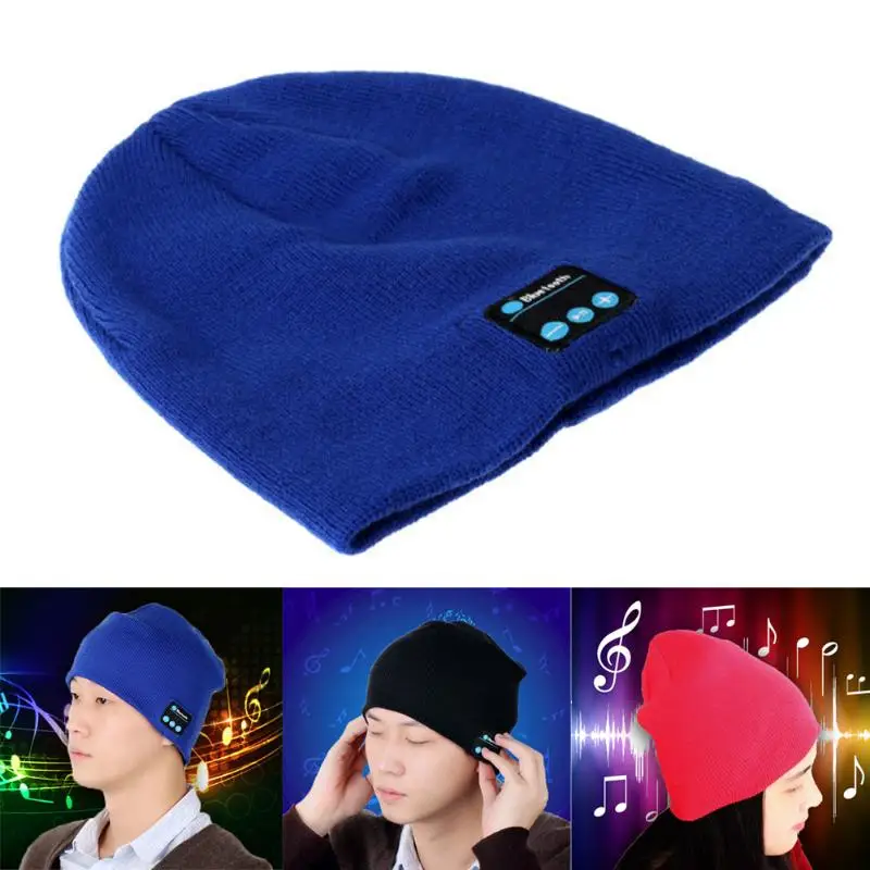 

Most Popular Bluetooth Hands-Free Phone Music Cap Autumn And Winter Style Small MP3 Player In Hat Portable Fashion MP3