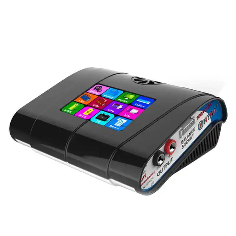 

HTRC HT100 AC/DC 100W 10A 3.2 Inch Color LCD Touches Screen Battery Balance Charger Discharger W/ Built-in Fan Solid & Well-Made