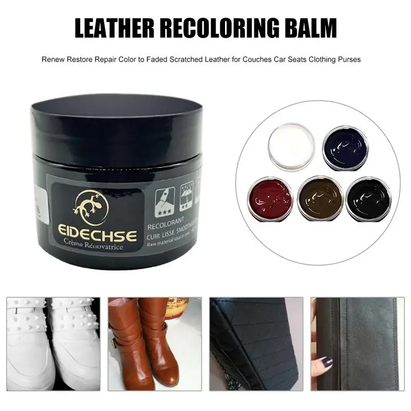 Профессиональная кожа Re color ing Balm Renew Restore Repair цвет поцарапанная для диванов