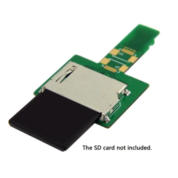 

CYSM SD Card Socket Female to Micro-SD TF Male Memory Card Kit Extension Extender Adapter Testing Tools