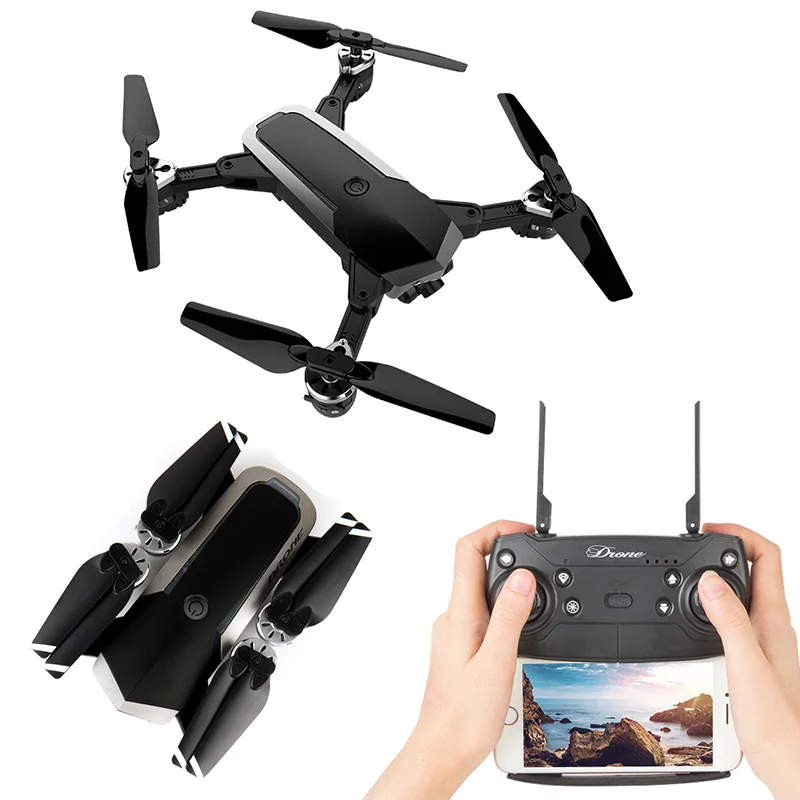 Квадрокоптер JDRC складной с камерой HD 5 МП 1080P Wi Fi FPV 18 минут полета RTF JD20S