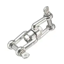 8 мм 316 Петля из Нержавеющей Стали Челюсти морской якорь цепь с поворотным крюком-соединитель Скоба Крюк морской оборудования прочный Коррозионностойкий