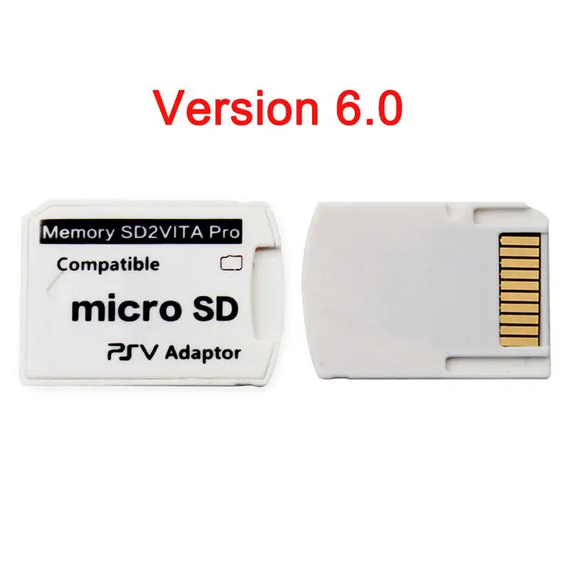 Адаптер карты памяти для Sony PlayStation VITA V6.0 SD2VITA Pro Henkaku 3 65 System 1000 2000 дюйма|Запасные